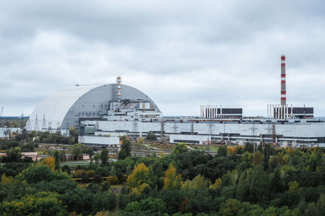 Novo confinamento seguro de Chernobyl