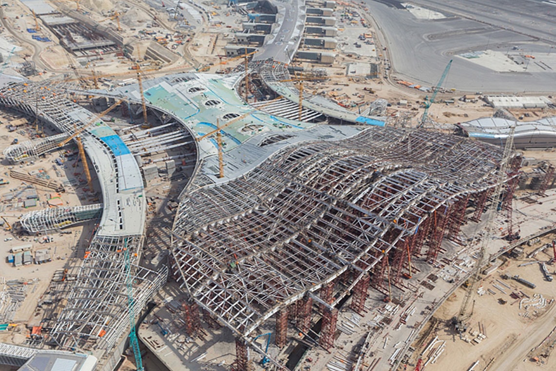 Terminal do Aeroporto Internacional de Abu Dhabi