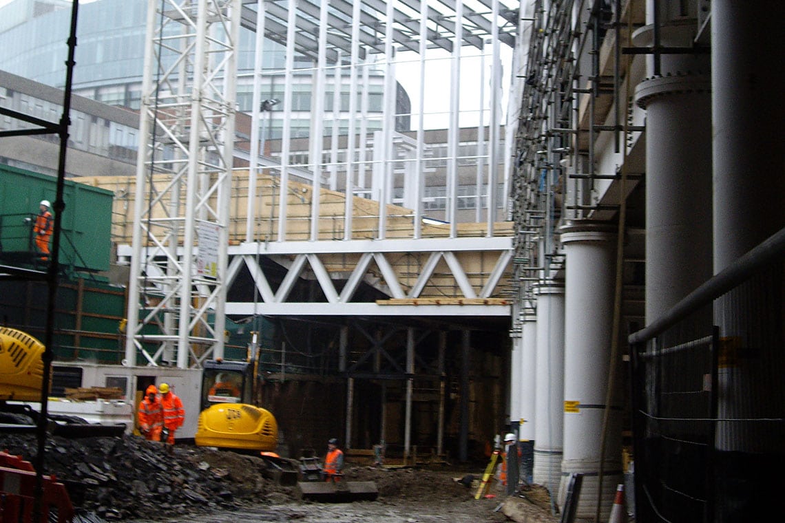 Desenvolvimento da estacão de Paddington – Londres