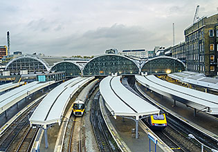 La gare de Paddington - Londres