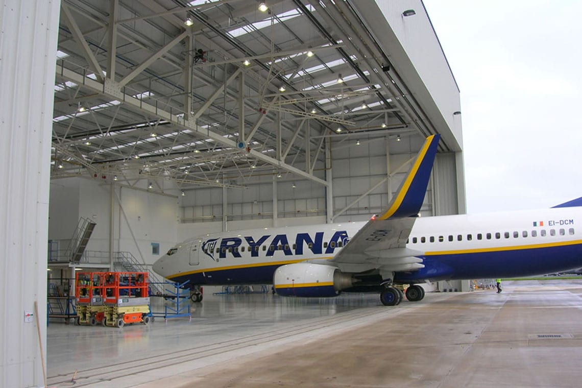 Hangar de Ryanair – Prestwick