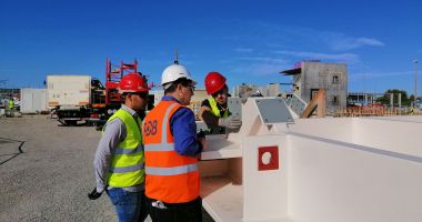 TCB on site at the ITER Research Project